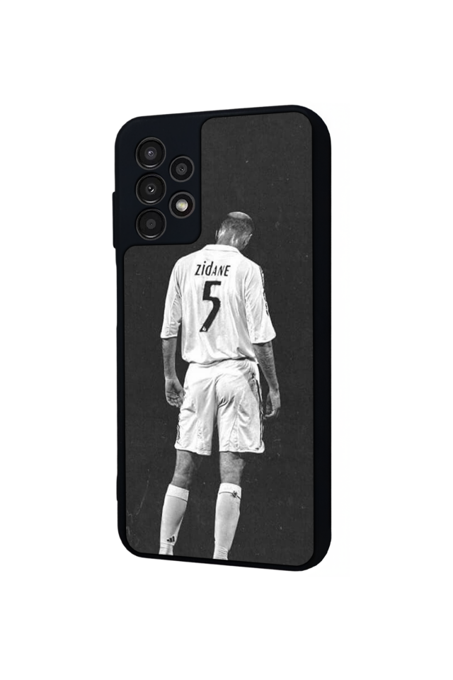 Samsung Galaxy A13 Uyumlu Zidane Tasarımlı Glossy Premium Kılıf