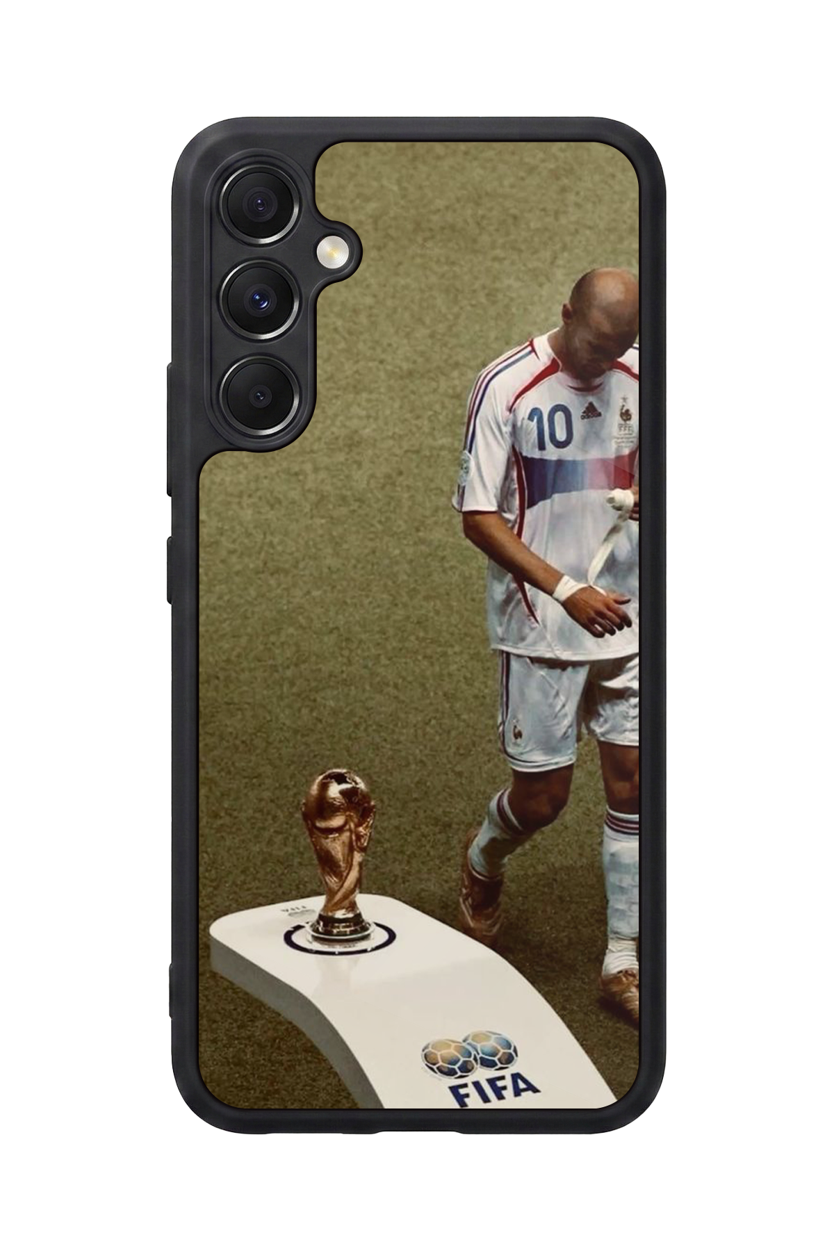 Samsung Galaxy M34 Uyumlu Zidane Tasarımlı Glossy Premium Kılıf
