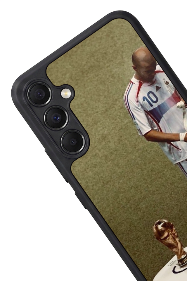 Samsung Galaxy M34 Uyumlu Zidane Tasarımlı Glossy Premium Kılıf