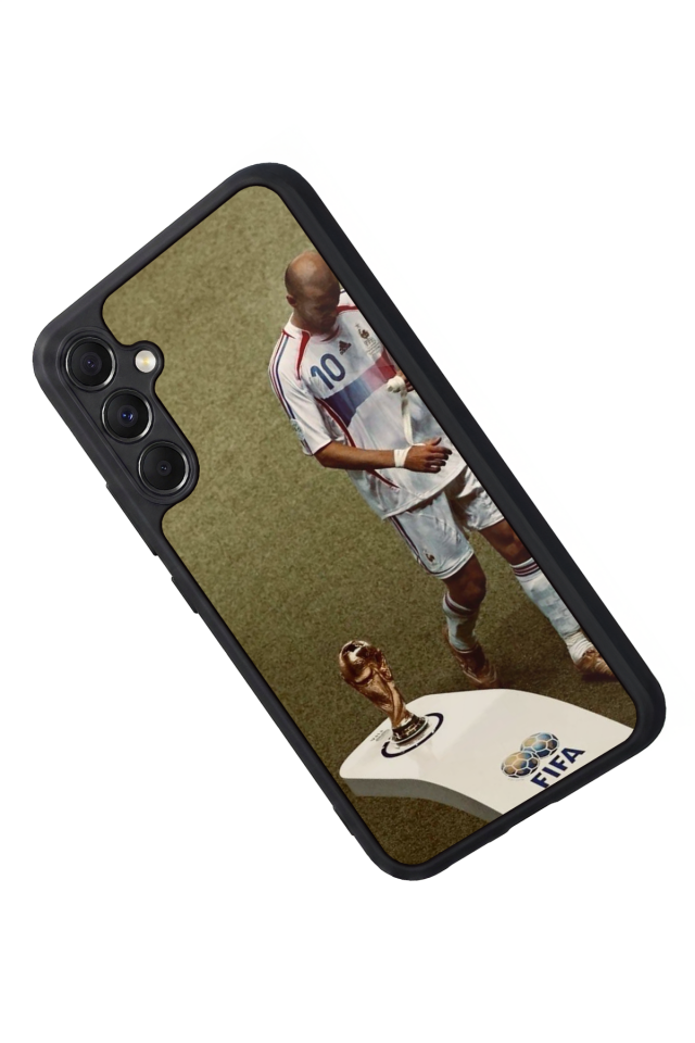 Samsung Galaxy M34 Uyumlu Zidane Tasarımlı Glossy Premium Kılıf