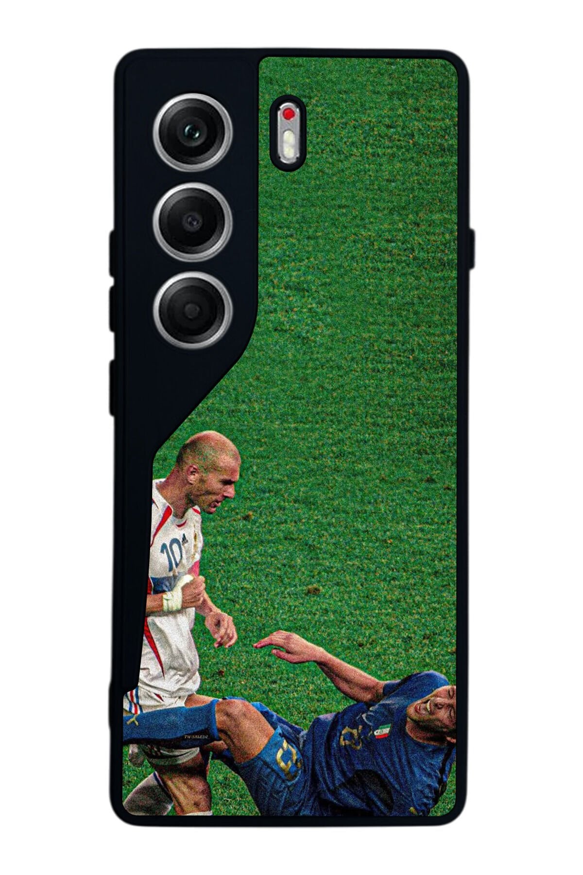 Tecno Camon 40 Uyumlu Zidane Tasarımlı Glossy Premium Kılıf