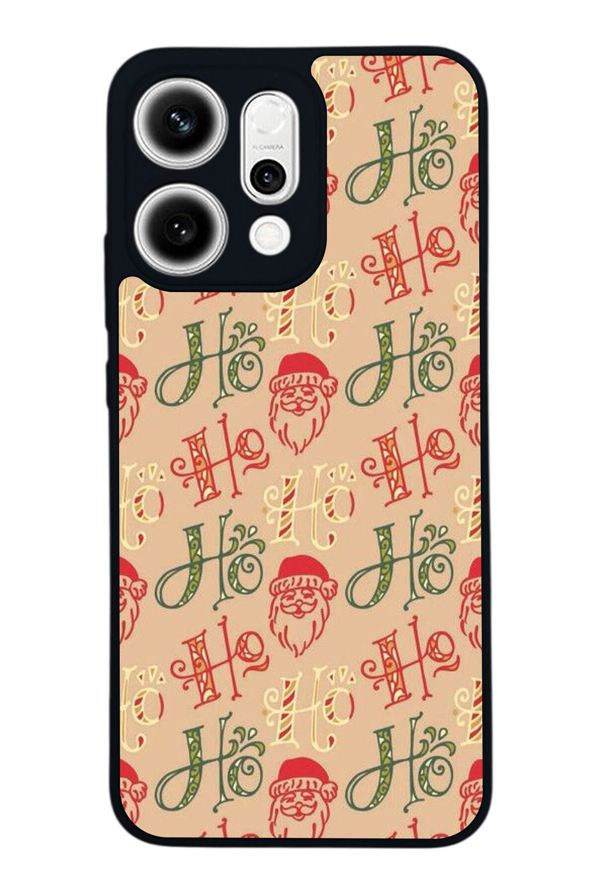 Oppo Reno 14 Uyumlu Yilbasi Christmas Tasarımlı Glossy Premium Kılıf