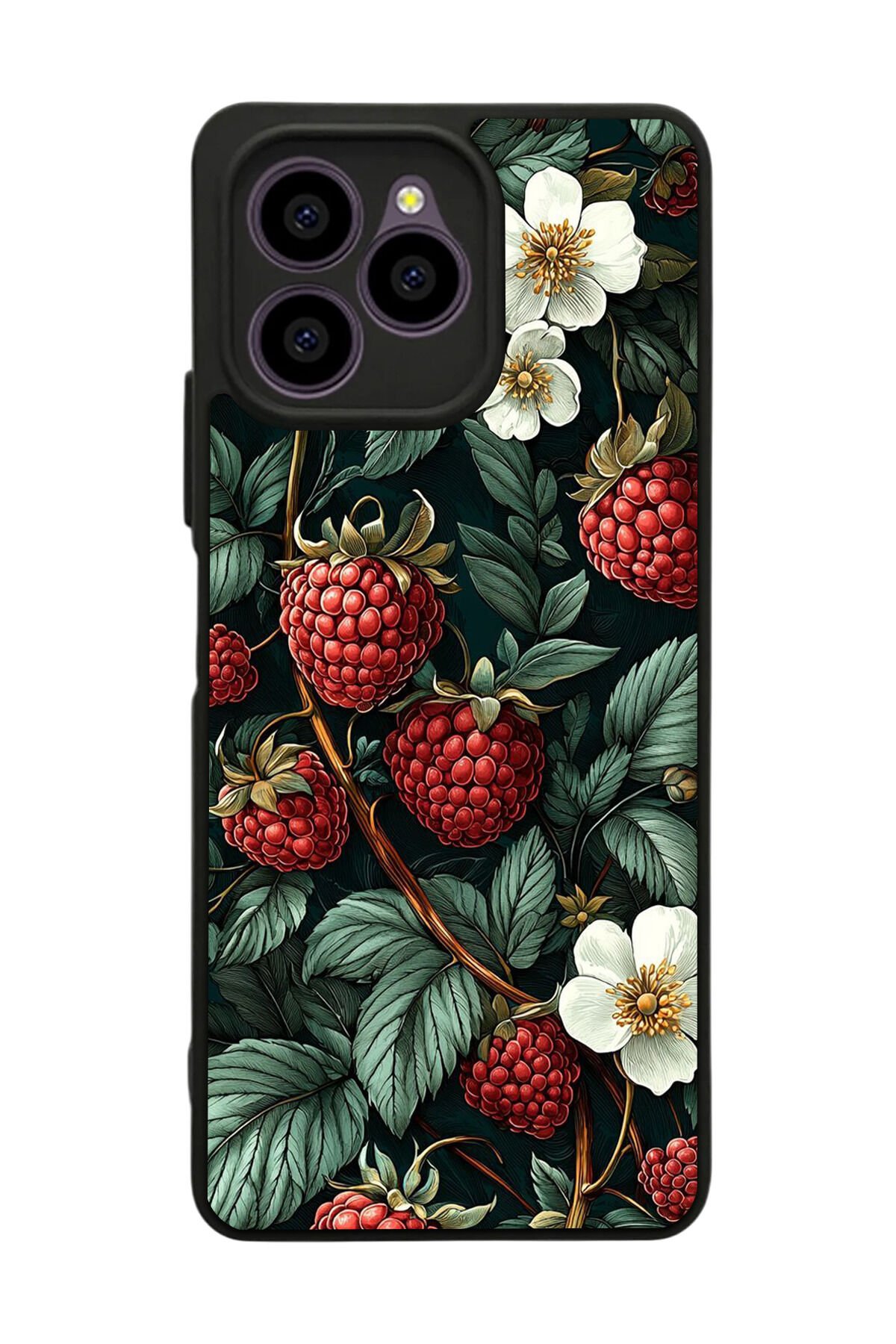 Omix X6 Uyumlu Botanik Tasarımlı Glossy Premium Kılıf