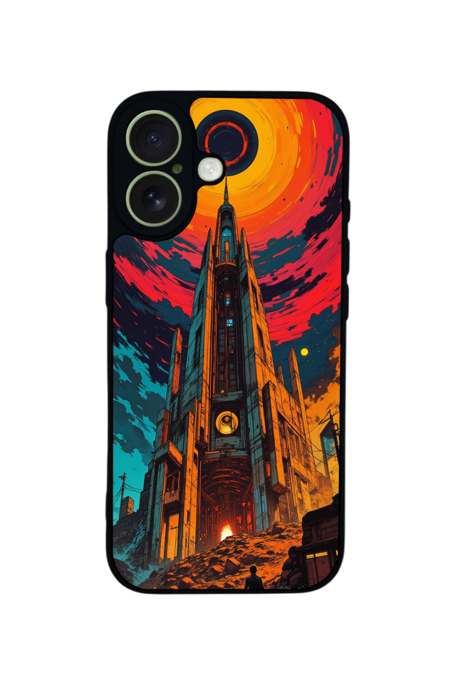 iPhone 17 Uyumlu Abstract Tasarımlı Glossy Premium Kılıf