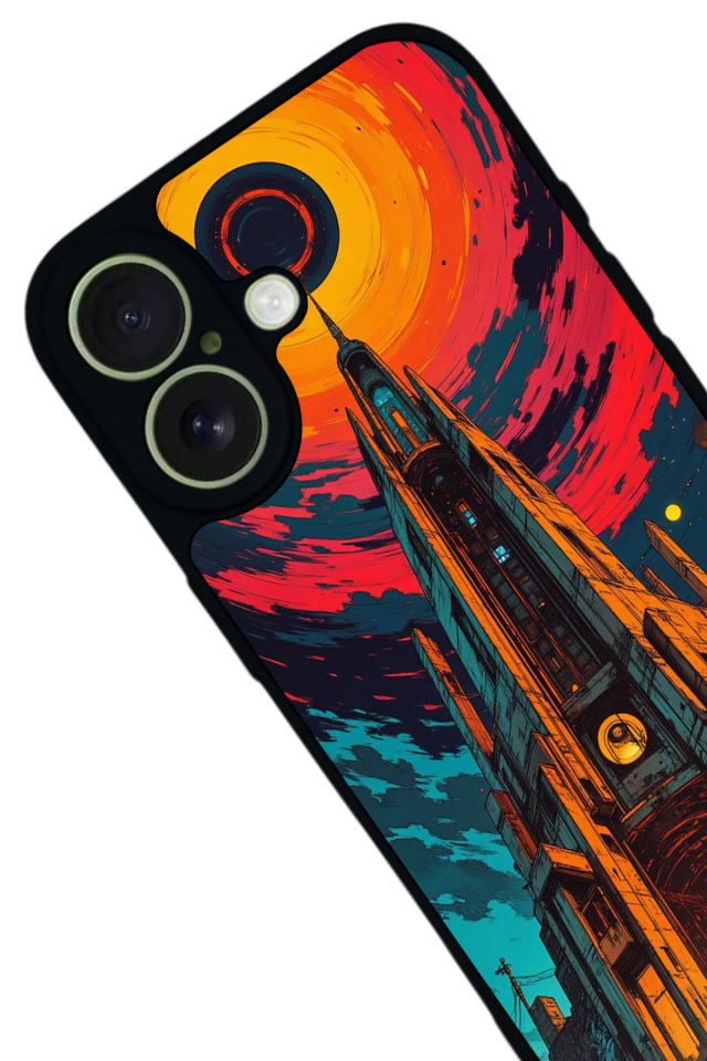 iPhone 17 Uyumlu Abstract Tasarımlı Glossy Premium Kılıf