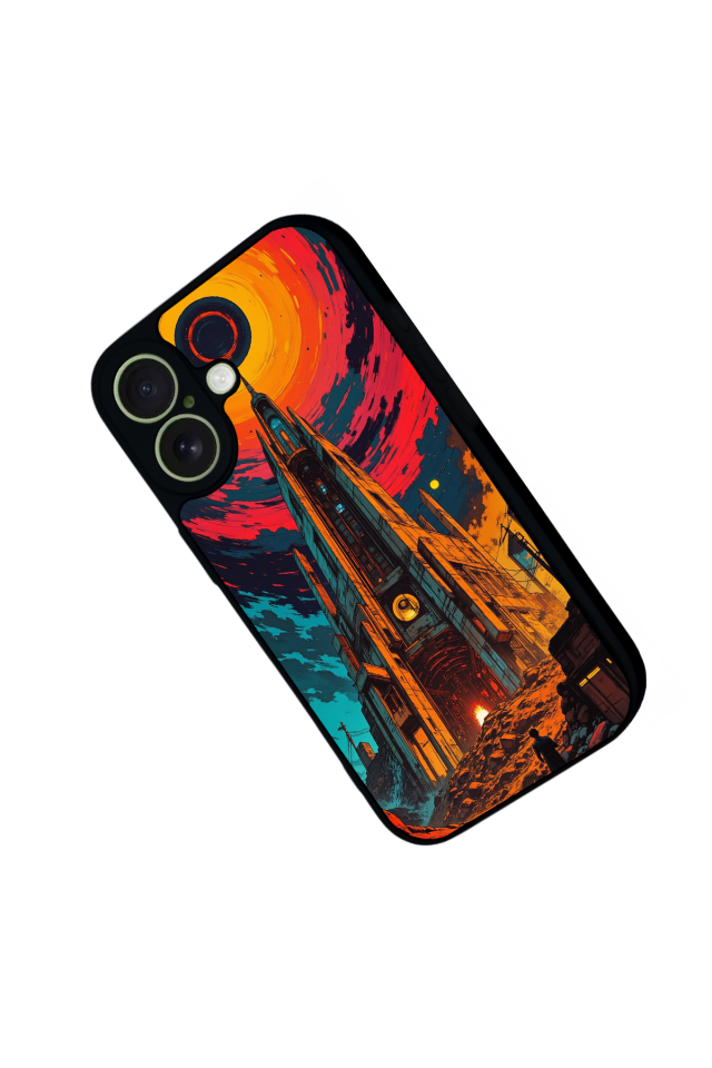 iPhone 17 Uyumlu Abstract Tasarımlı Glossy Premium Kılıf