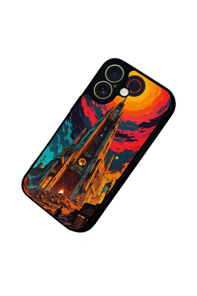 iPhone 17 Uyumlu Abstract Tasarımlı Glossy Premium Kılıf