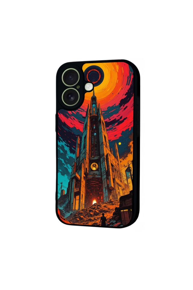 iPhone 17 Uyumlu Abstract Tasarımlı Glossy Premium Kılıf
