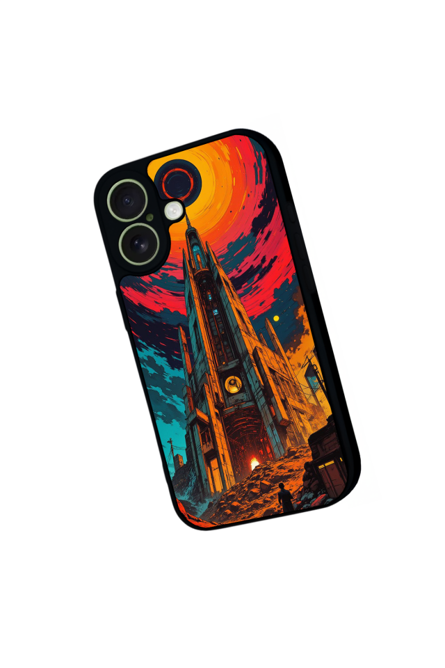 iPhone 17 Uyumlu Abstract Tasarımlı Glossy Premium Kılıf