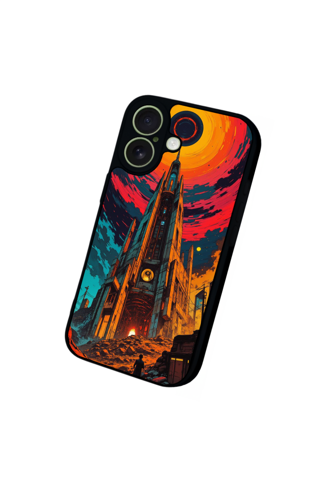 iPhone 17 Uyumlu Abstract Tasarımlı Glossy Premium Kılıf