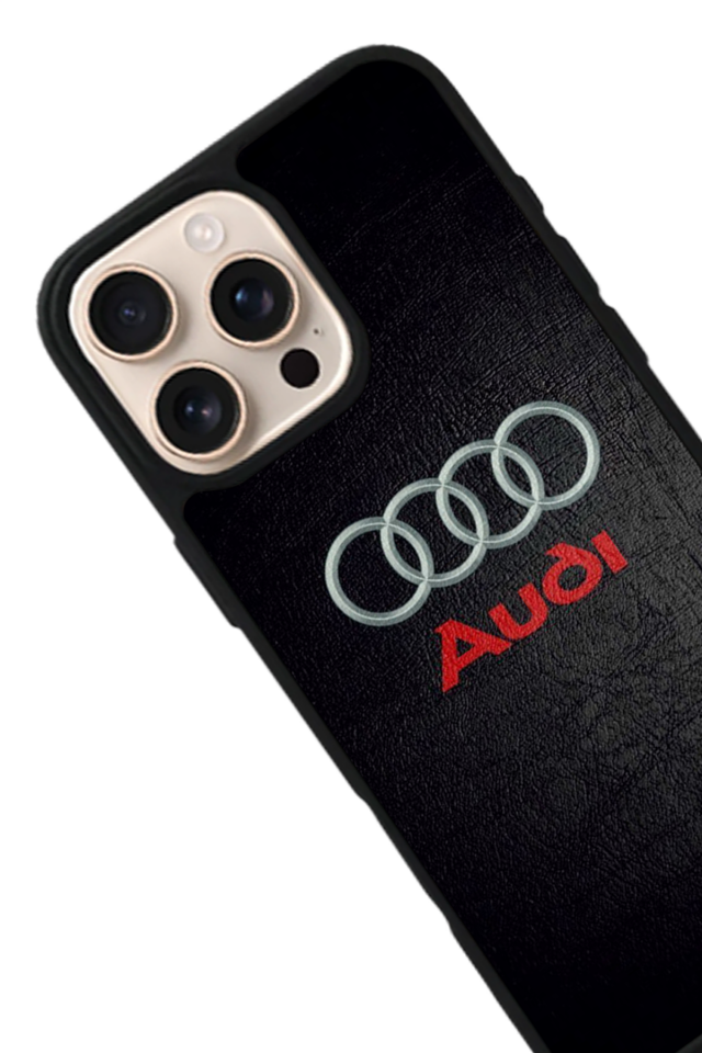 iPhone 14 Pro Max Uyumlu Audi Tasarımlı Glossy Premium Kılıf