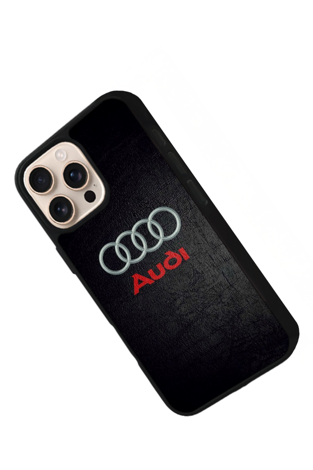 iPhone 14 Pro Max Uyumlu Audi Tasarımlı Glossy Premium Kılıf