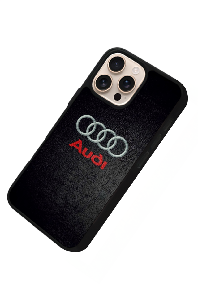 iPhone 14 Pro Max Uyumlu Audi Tasarımlı Glossy Premium Kılıf