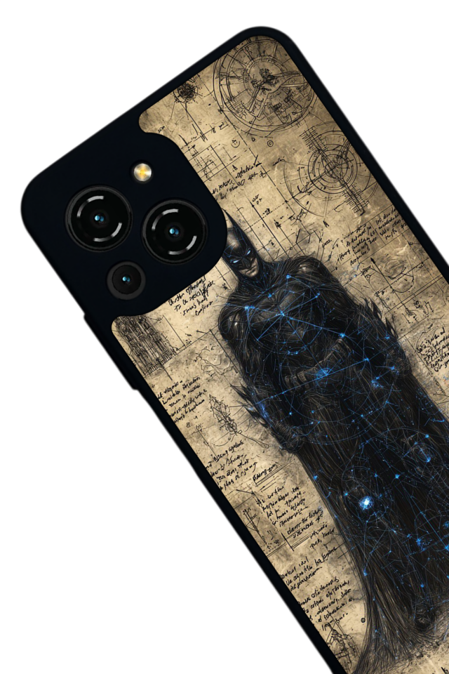 Reeder S23 Pro Max Uyumlu Batman Tasarımlı Glossy Premium Kılıf