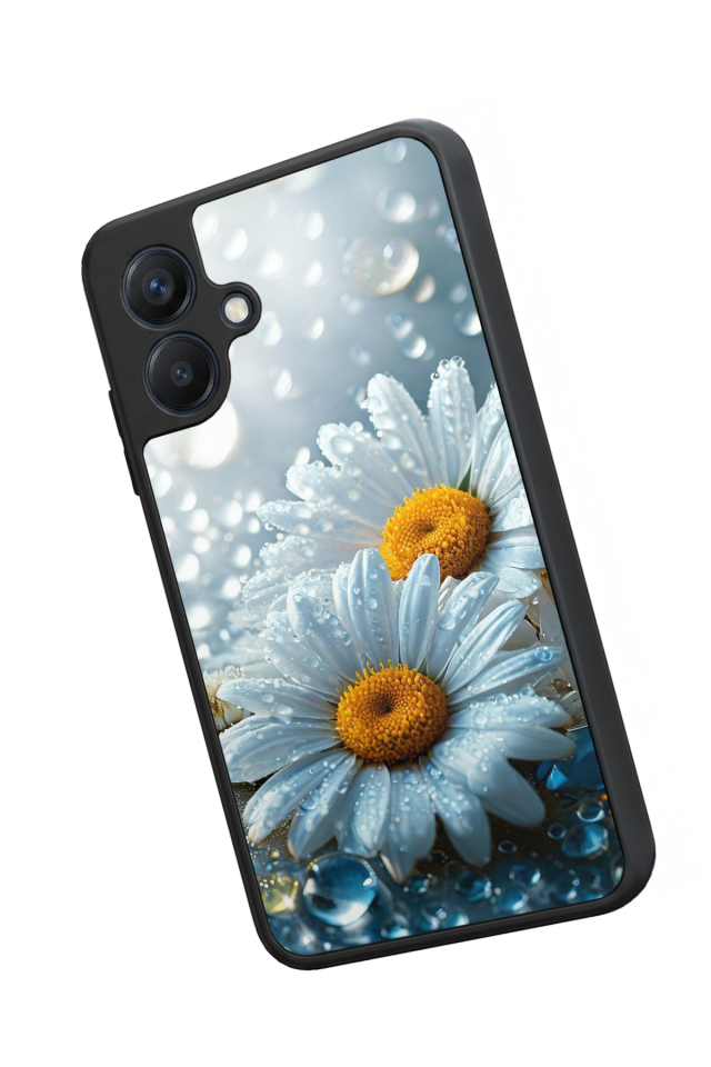 Samsung Galaxy A07 Uyumlu Cicek Tasarımlı Glossy Premium Kılıf