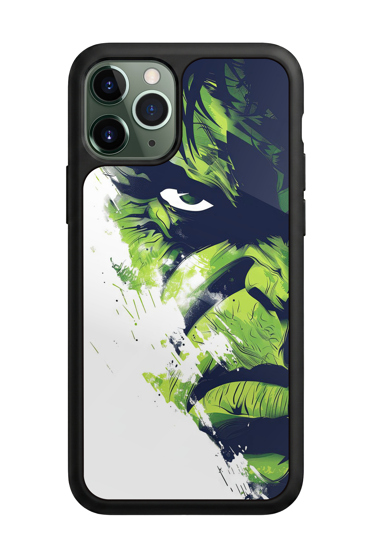 iPhone 11 Pro Max Uyumlu Hulk Tasarımlı Glossy Premium Kılıf