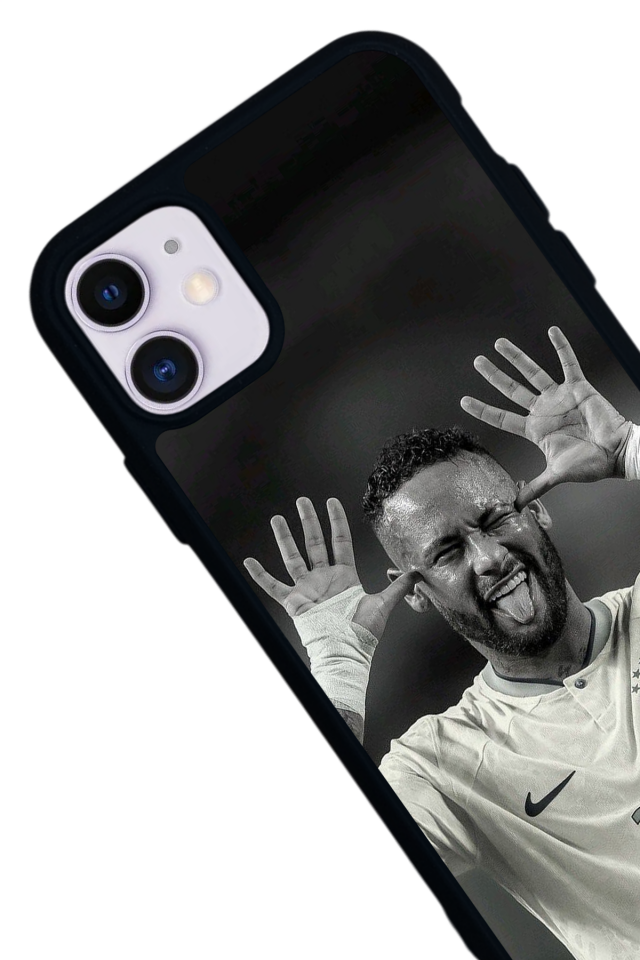 iPhone 11 Uyumlu Neymar Tasarımlı Glossy Premium Kılıf