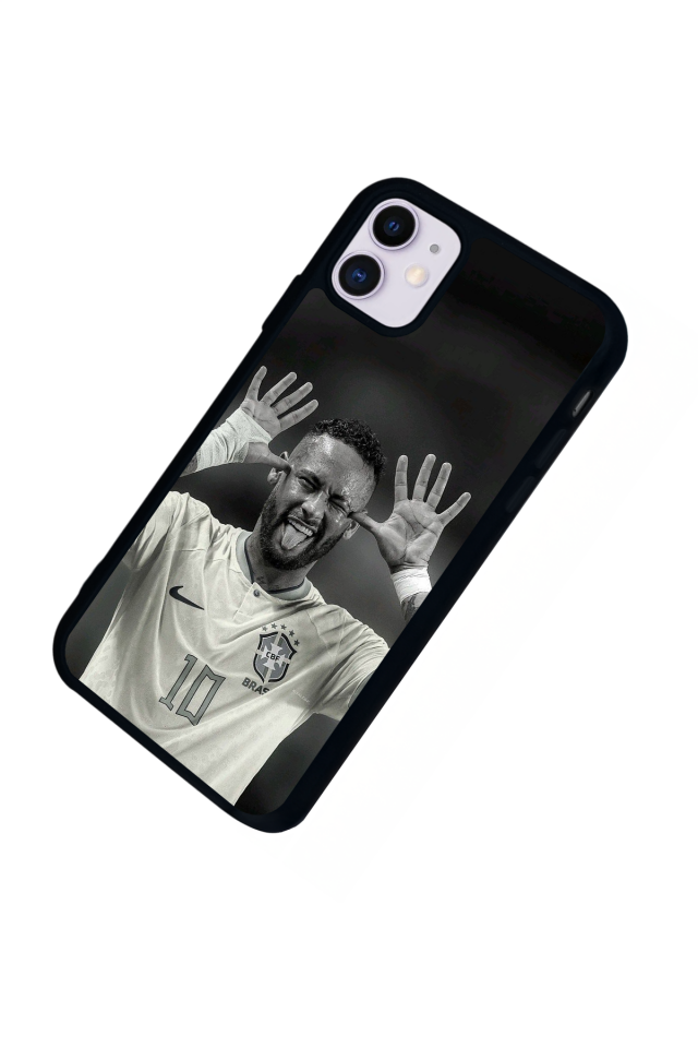 iPhone 11 Uyumlu Neymar Tasarımlı Glossy Premium Kılıf