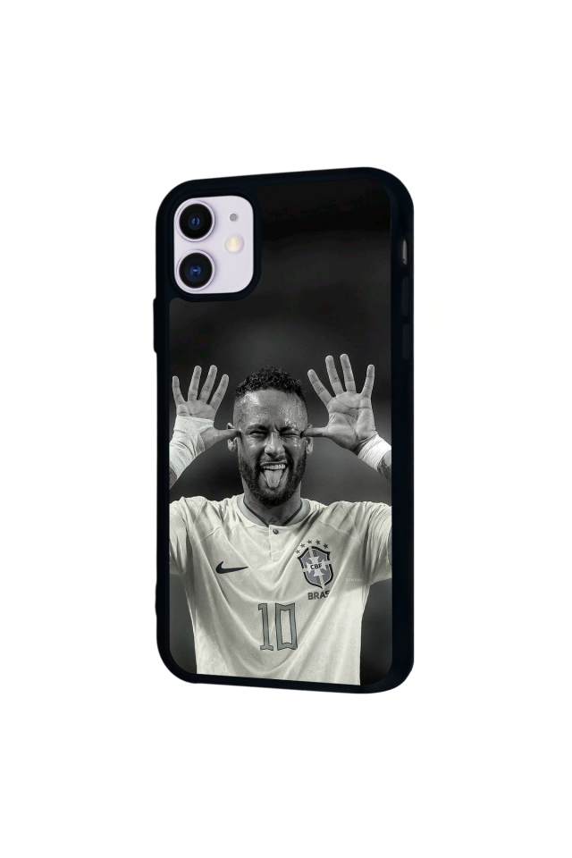 iPhone 11 Uyumlu Neymar Tasarımlı Glossy Premium Kılıf
