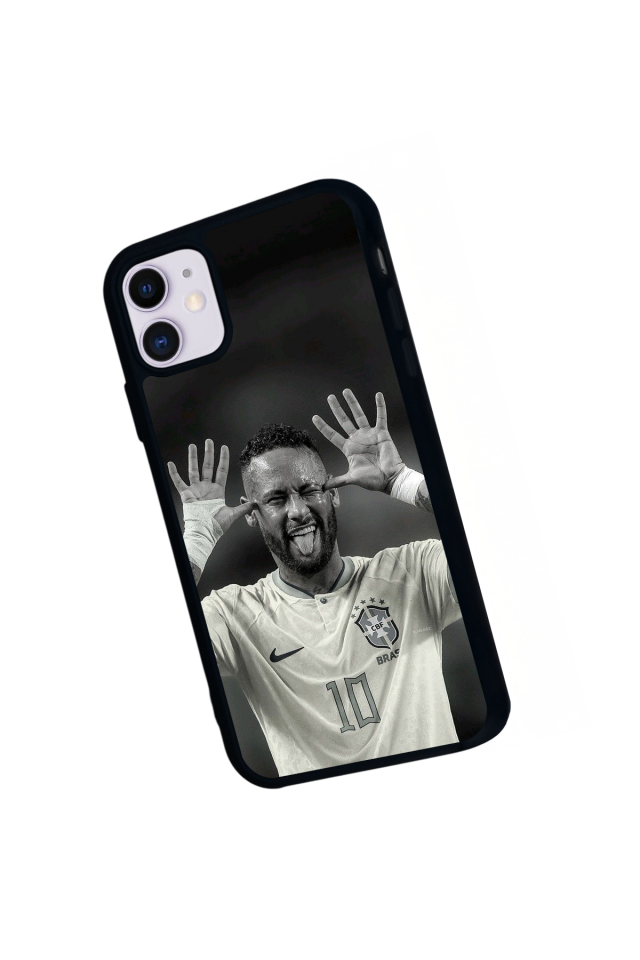 iPhone 11 Uyumlu Neymar Tasarımlı Glossy Premium Kılıf
