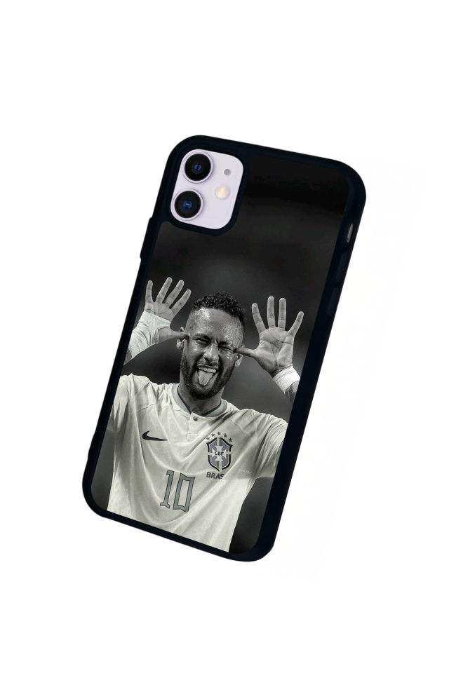 iPhone 11 Uyumlu Neymar Tasarımlı Glossy Premium Kılıf