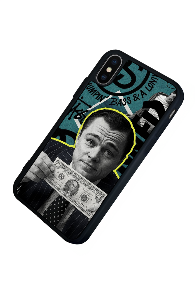 iPhone X/ XS Uyumlu TheWolf Tasarımlı Glossy Premium Kılıf