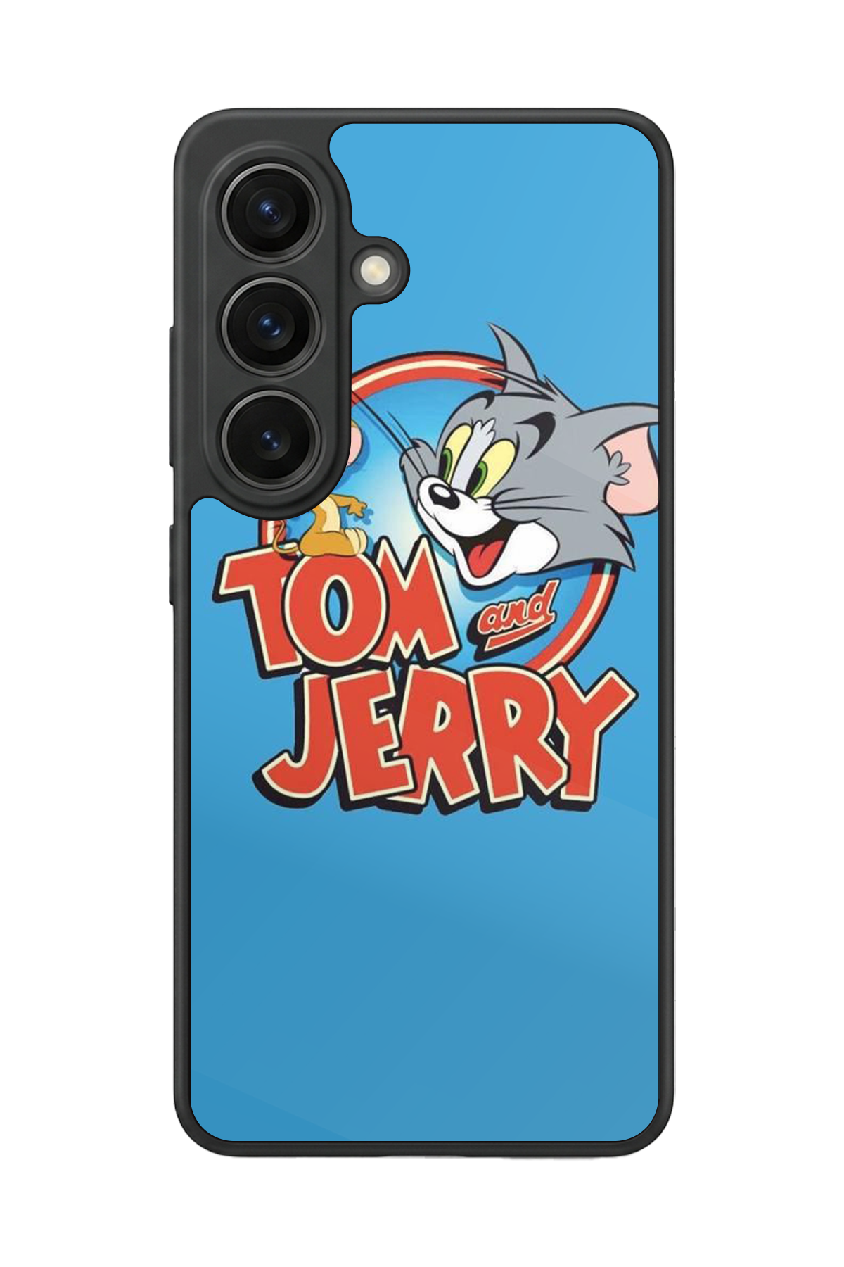 Samsung Galaxy S26 Uyumlu Tom And Jerry Tasarımlı Glossy Premium Kılıf