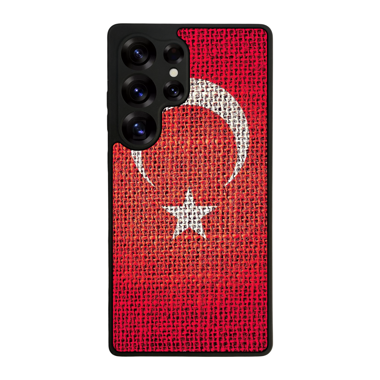 Samsung Galaxy S25 Ultra Uyumlu Türk Bayragi Tasarımlı Glossy Premium Kılıf