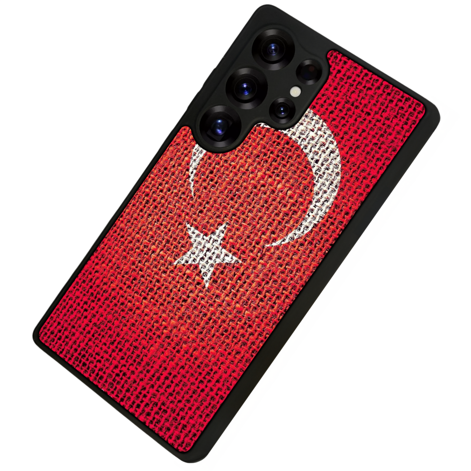 Samsung Galaxy S25 Ultra Uyumlu Türk Bayragi Tasarımlı Glossy Premium Kılıf