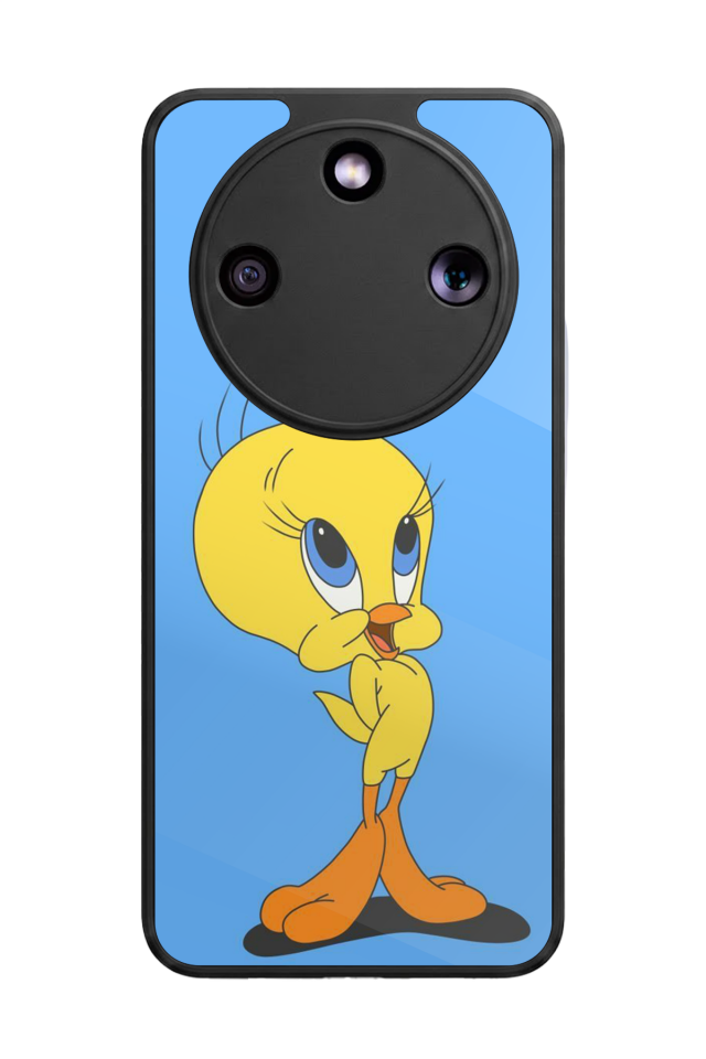 Honor Magic 8 Lite Uyumlu Tweety Tasarımlı Glossy Premium Kılıf