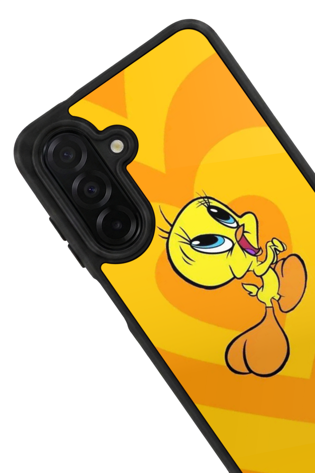 Samsung Galaxy A36 Uyumlu Tweety Tasarımlı Glossy Premium Kılıf