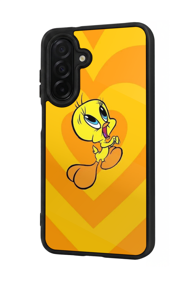 Samsung Galaxy A36 Uyumlu Tweety Tasarımlı Glossy Premium Kılıf