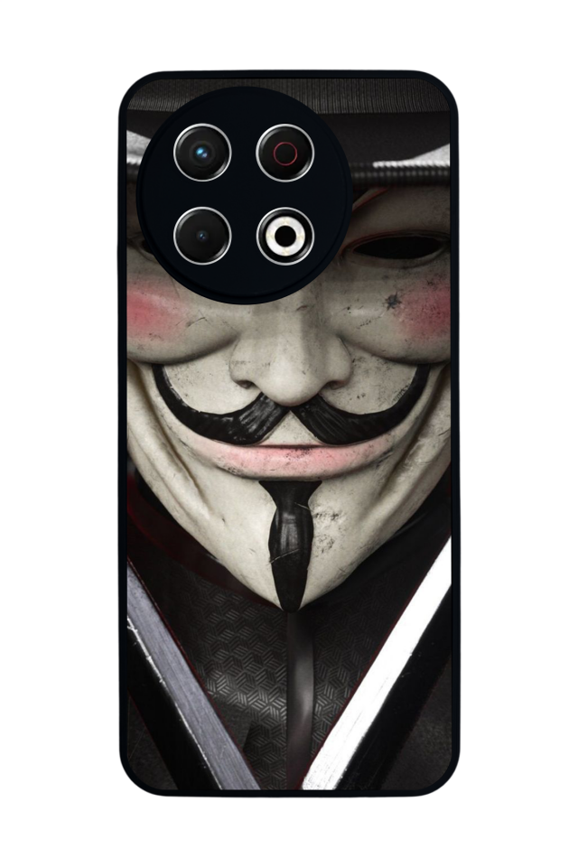 Tecno Spark 30 Pro Uyumlu Vendetta Tasarımlı Glossy Premium Kılıf