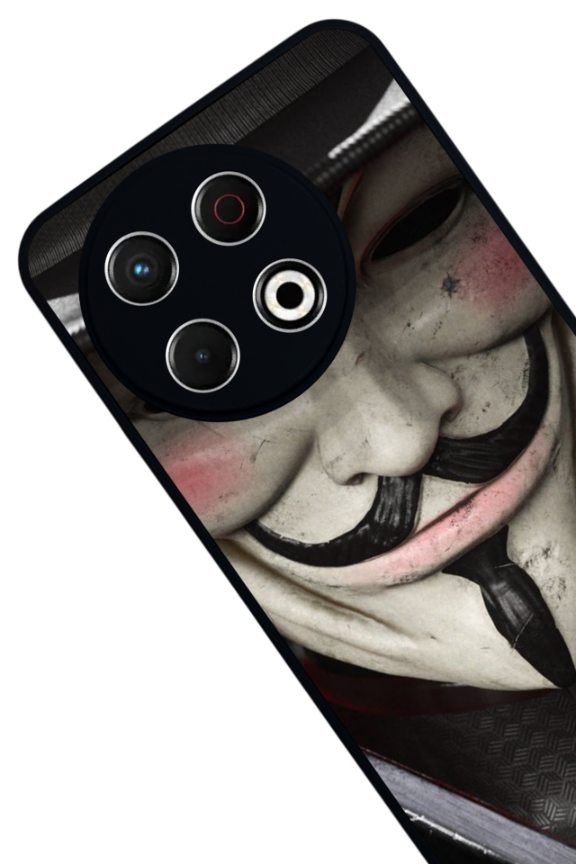 Tecno Spark 30 Pro Uyumlu Vendetta Tasarımlı Glossy Premium Kılıf