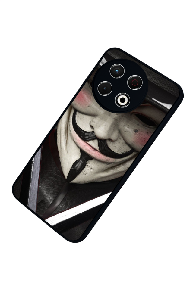 Tecno Spark 30 Pro Uyumlu Vendetta Tasarımlı Glossy Premium Kılıf