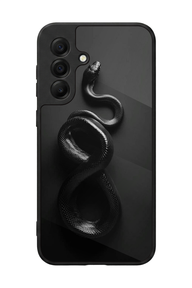 Samsung Galaxy A17 Uyumlu Yılan Tasarımlı Glossy Premium Kılıf