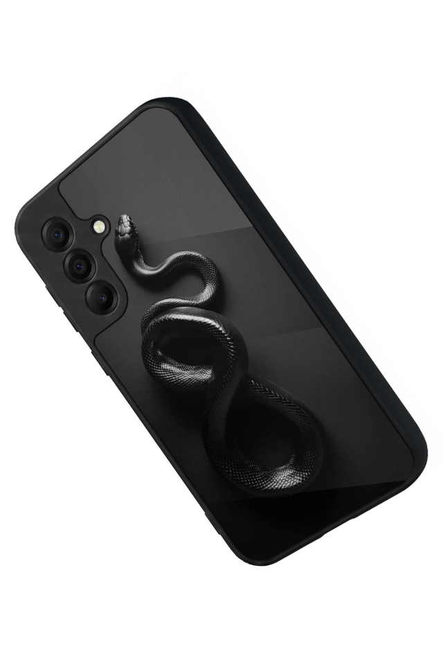 Samsung Galaxy A17 Uyumlu Yılan Tasarımlı Glossy Premium Kılıf