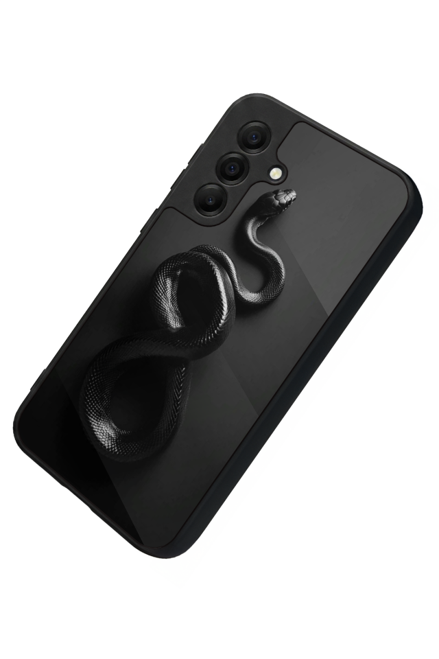 Samsung Galaxy A17 Uyumlu Yılan Tasarımlı Glossy Premium Kılıf