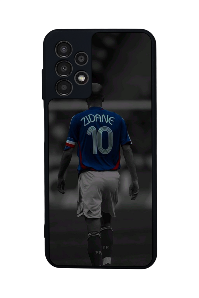 Samsung Galaxy A13 Uyumlu Zidane Tasarımlı Glossy Premium Kılıf