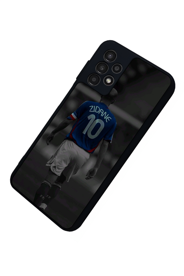 Samsung Galaxy A13 Uyumlu Zidane Tasarımlı Glossy Premium Kılıf