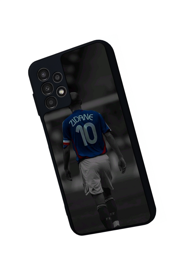Samsung Galaxy A13 Uyumlu Zidane Tasarımlı Glossy Premium Kılıf