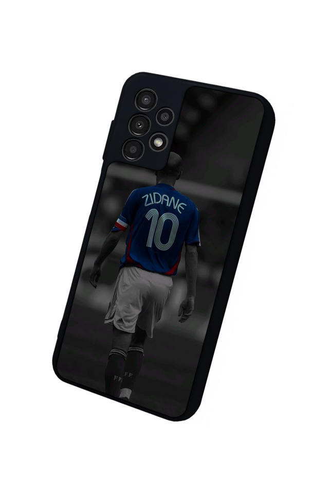 Samsung Galaxy A13 Uyumlu Zidane Tasarımlı Glossy Premium Kılıf