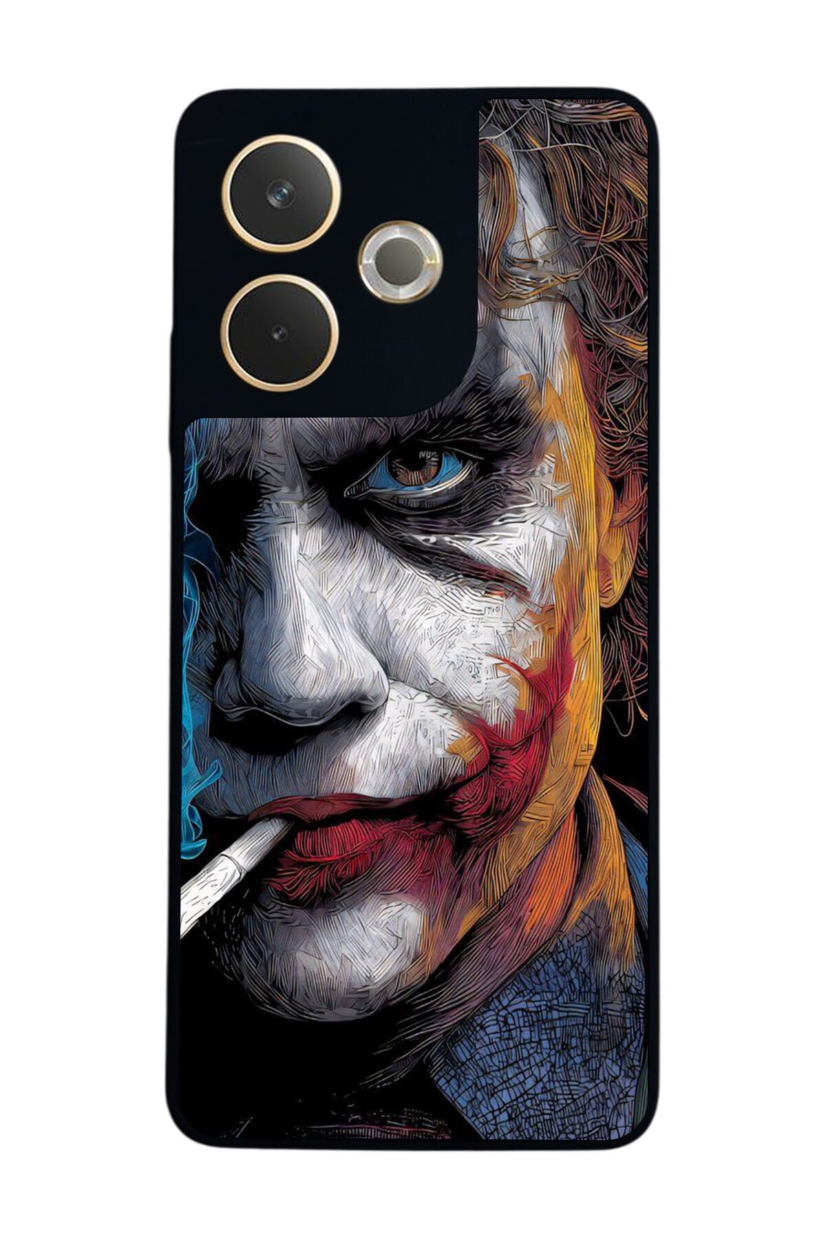 Oppo A5 Pro Uyumlu Joker Tasarımlı Glossy Premium Kılıf