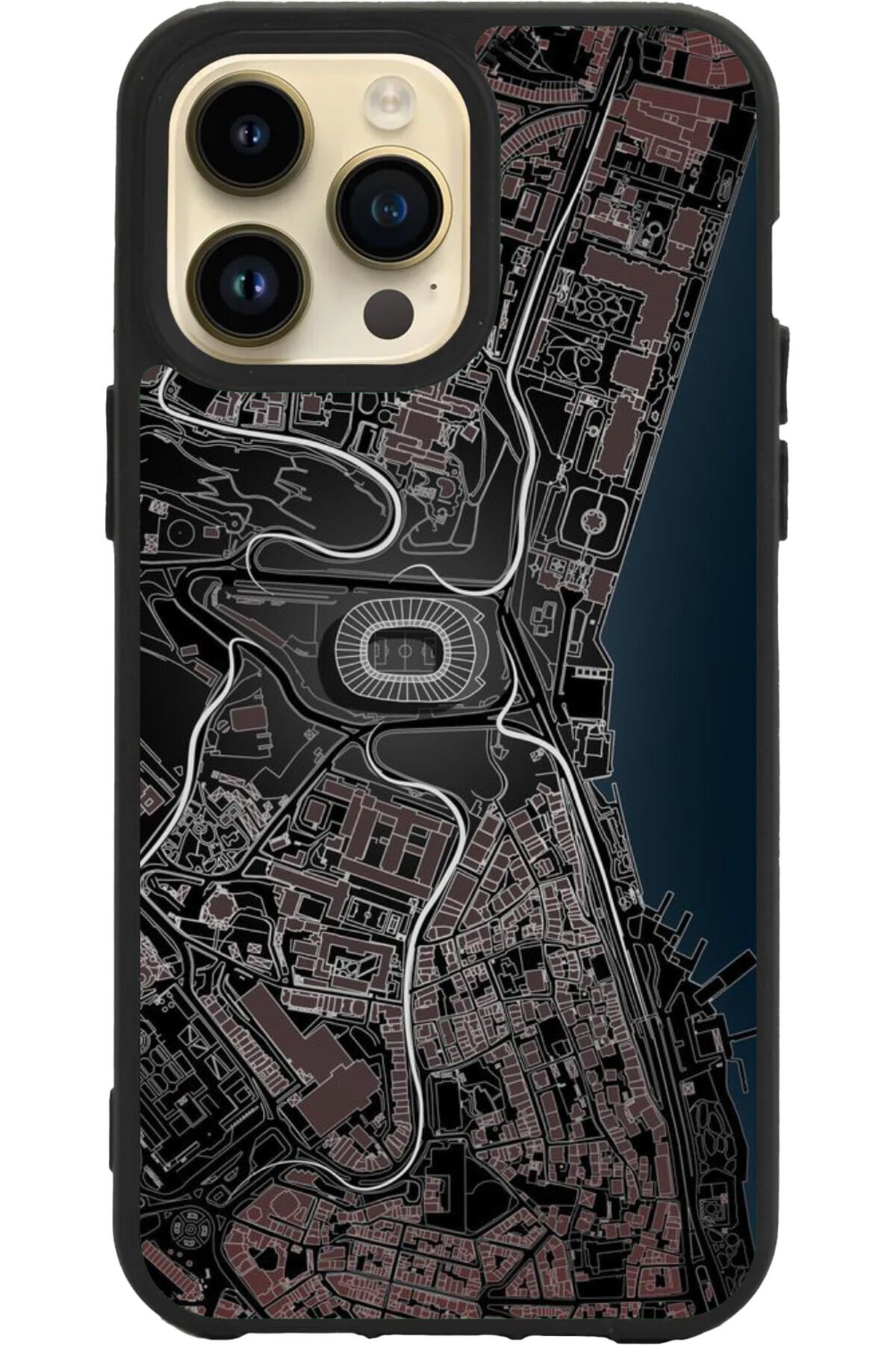 Apple iPhone 16 Pro Siyah Silikon Kılıf Çiziklere ve Darbelere Karşı Koruma