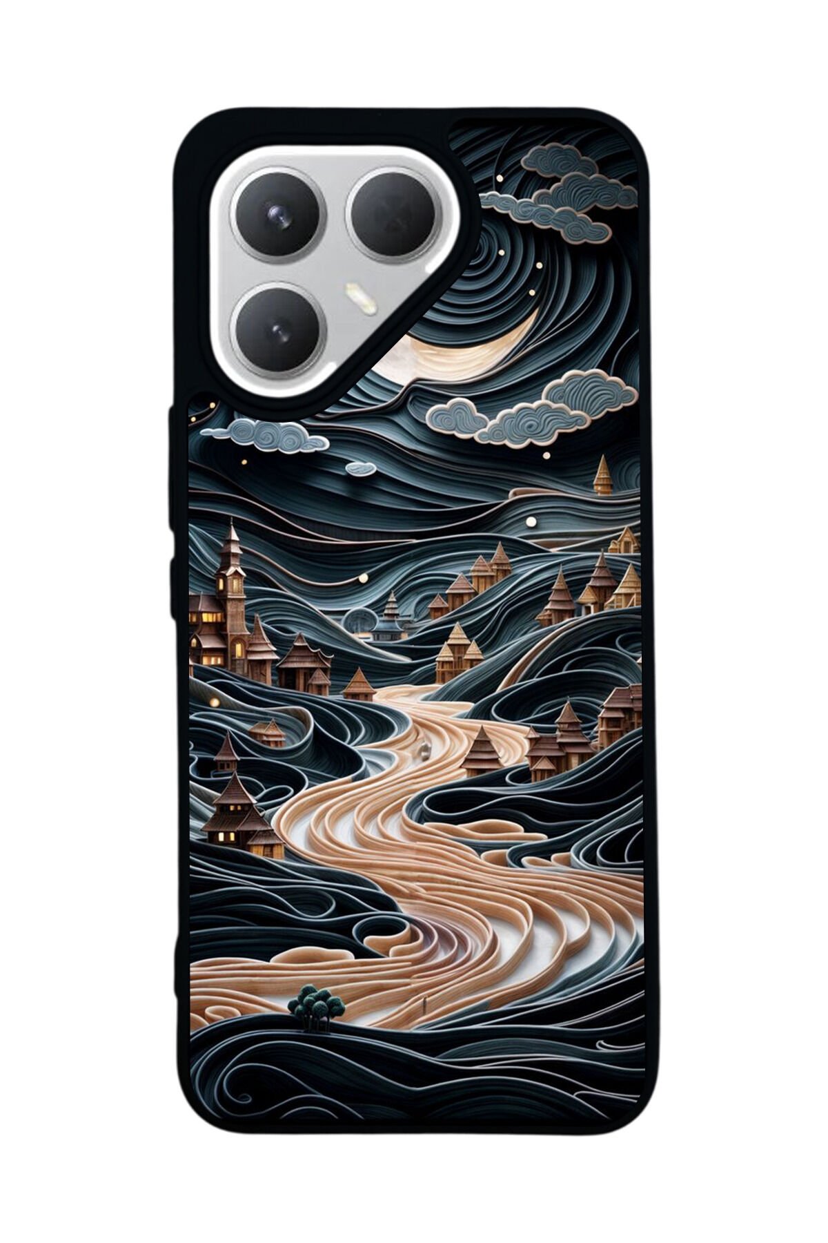 Tecno Pova 7 Pro Mat Uyumlu Siyah Kılıf – Yumuşak Silikon, Koruyucu, Şok Emici Kapak