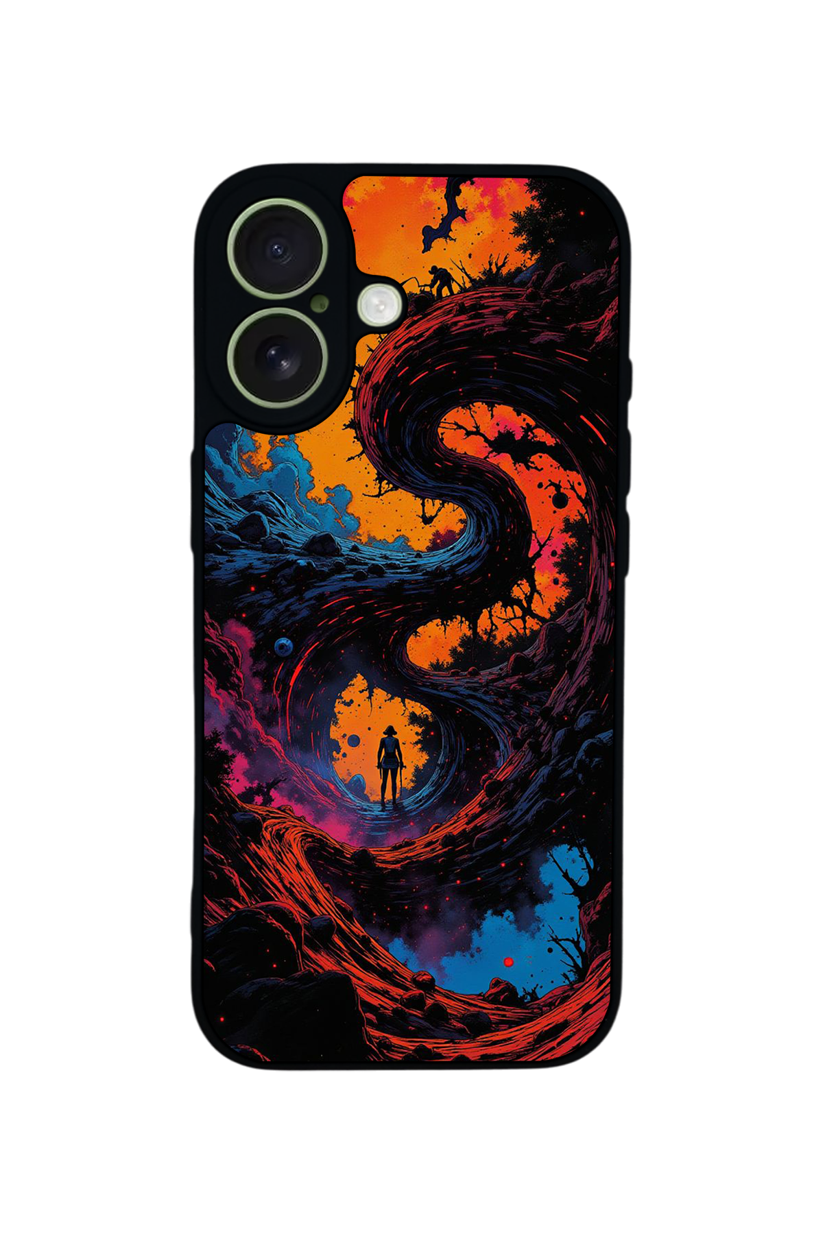 iPhone 17 Uyumlu Abstract Tasarımlı Glossy Premium Kılıf