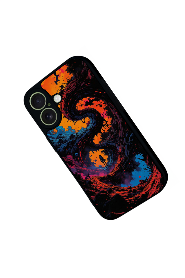 iPhone 17 Uyumlu Abstract Tasarımlı Glossy Premium Kılıf
