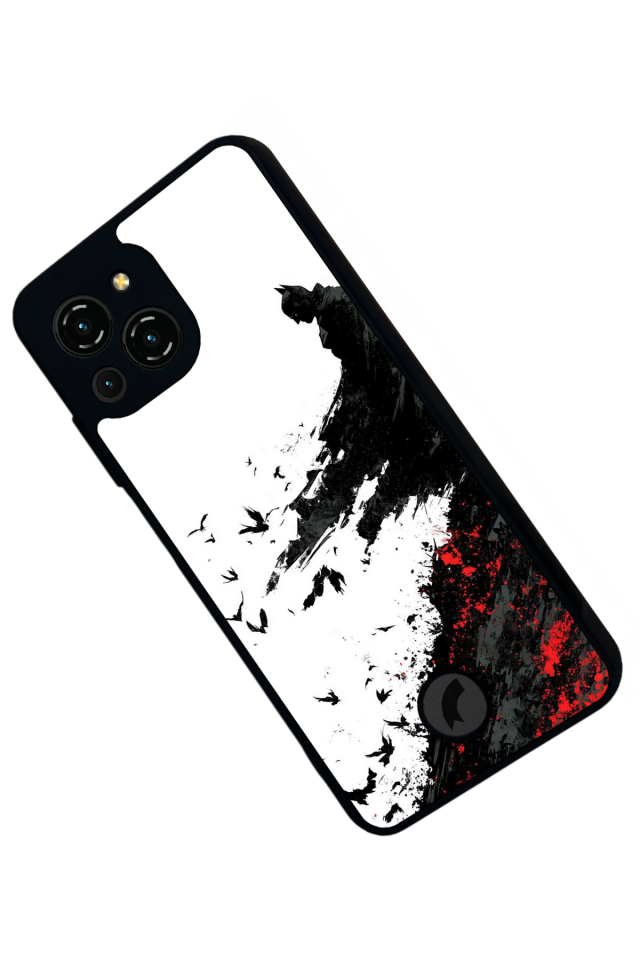 Reeder S23 Pro Max Uyumlu Batman Tasarımlı Glossy Premium Kılıf