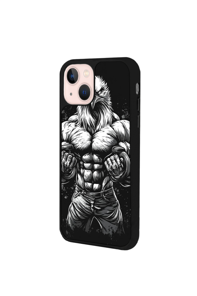 iPhone 15 Plus Uyumlu Besiktas Tasarımlı Glossy Premium Kılıf