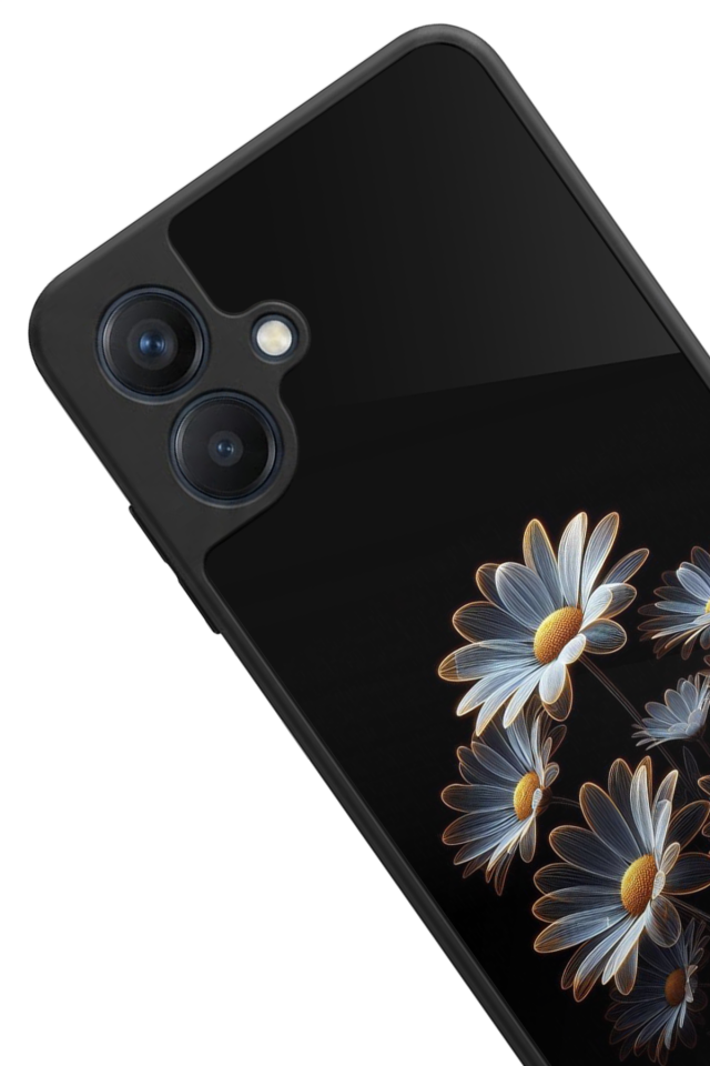 Samsung Galaxy A07 Uyumlu Cicek Tasarımlı Glossy Premium Kılıf
